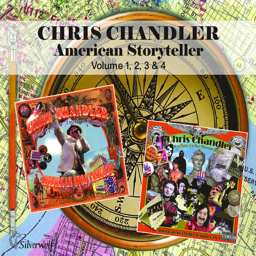 Chris Chandler - American Storyteller Volume 1-4 (Box) Music CD