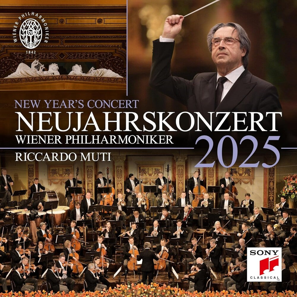 Riccardo Muti  / Wiener Philharmoniker - Neujahrskonzert 2025 / New Year's Concert 2025 [LP] Vinyl Record
