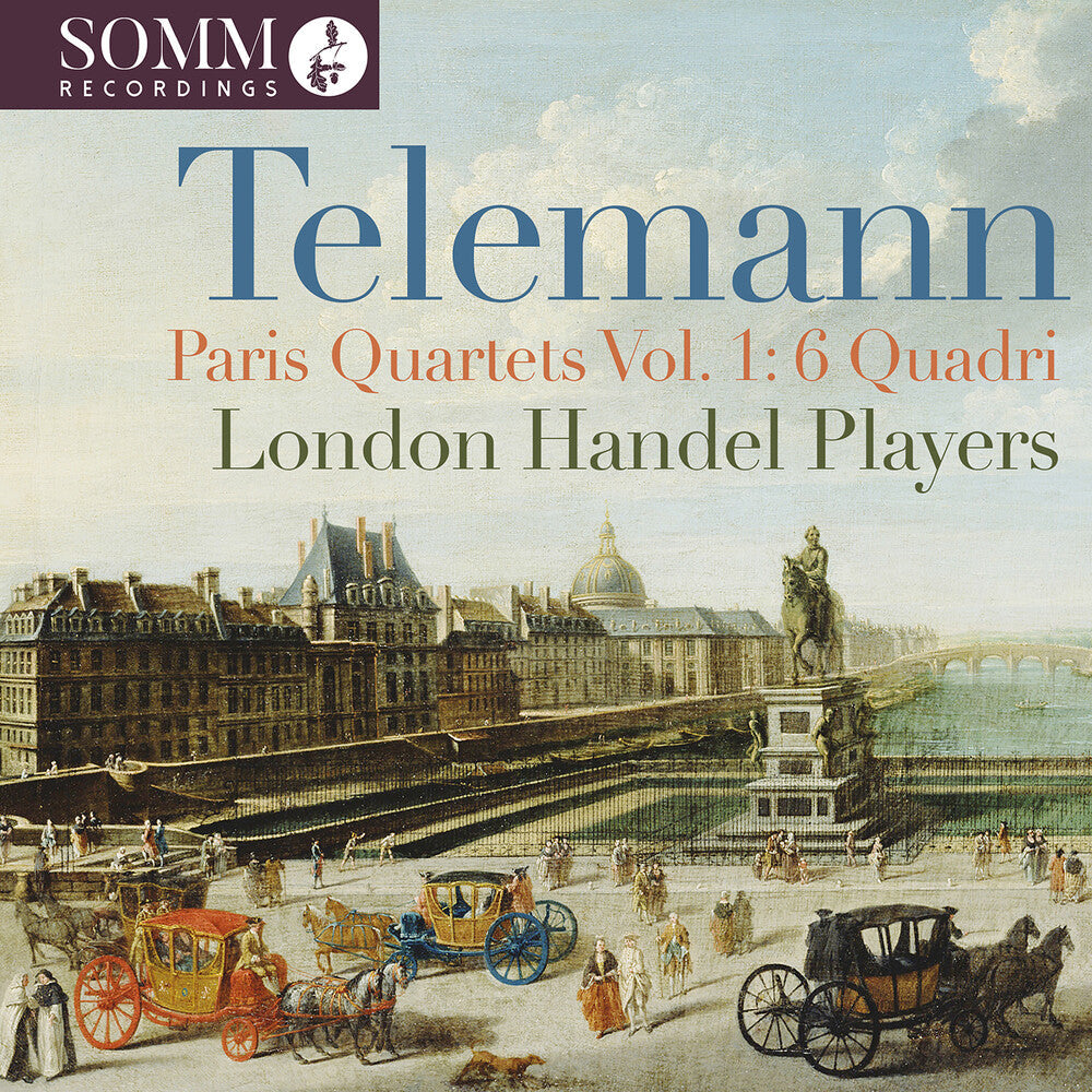 Telemann / London Handel Players - Paris Quartets 1 - 6 Quadri (1730) [CD] [New CD]