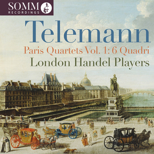 Telemann / London Handel Players - Paris Quartets 1 - 6 Quadri (1730) [CD] [New CD]