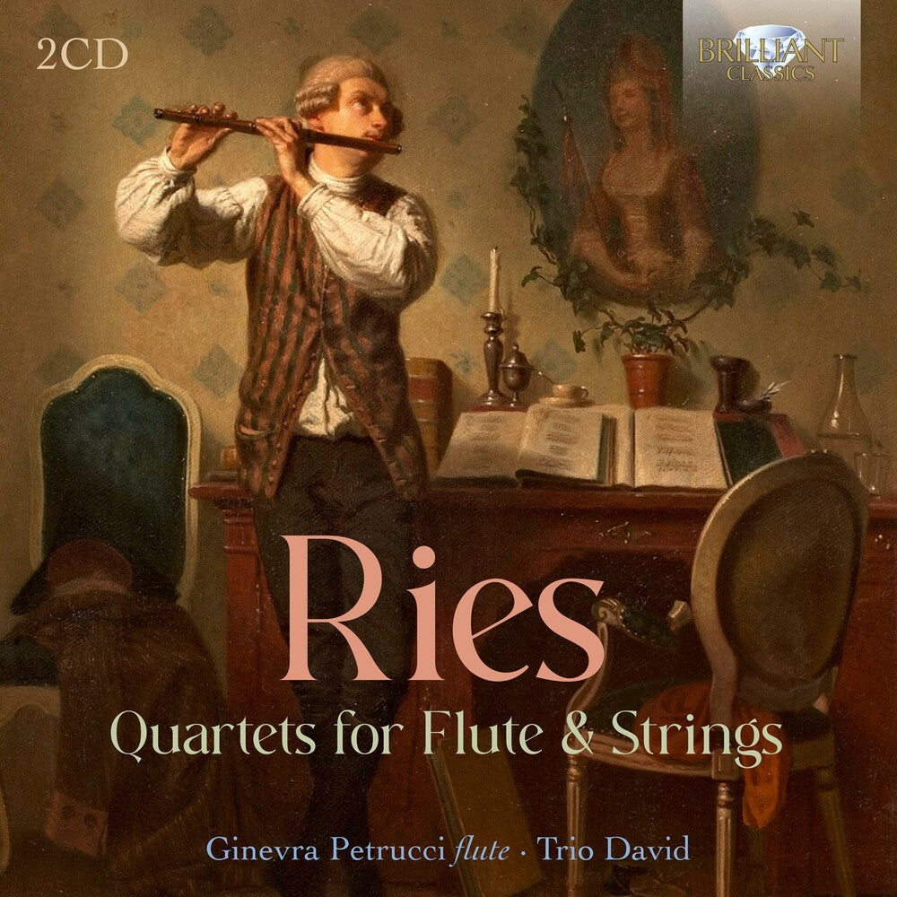 Ries / Petrucci / Trio David - Complete Flute Quartets [CD] [New CD]