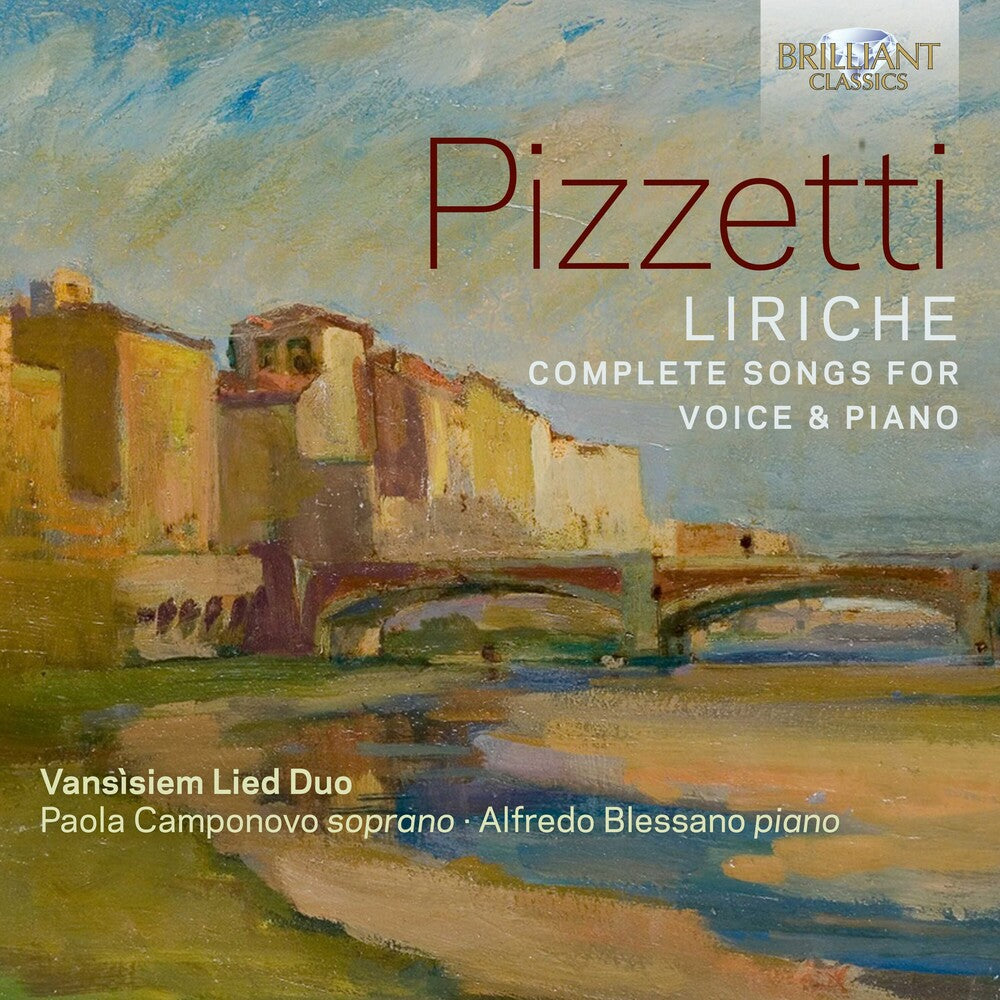 Pizzetti / Blessano / Camponovo - Liriche - Complete Songs For Voice & Piano [CD] [New CD]