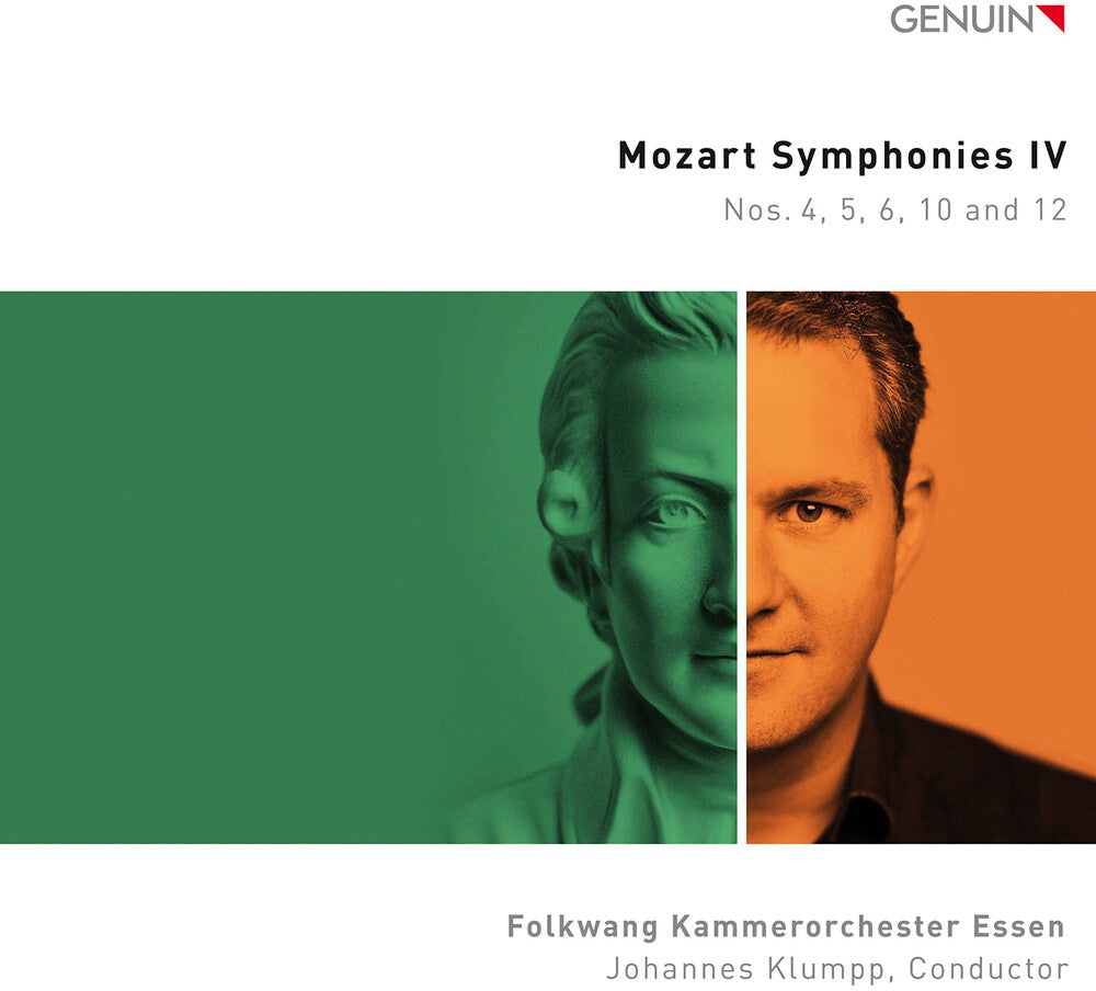 Mozart / Folkwang Kammerorchester Essen - Symphonies Iv Nos. 4, 5, 6, 10, & 12 [CD]