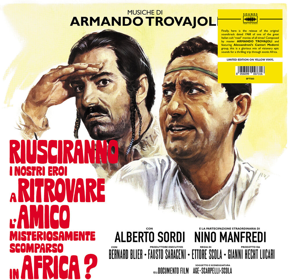Armando Trovajoli  (Colv) (Ylw) - Riusciranno I Nostri Ero A Ritrovare L - O.S.T. [LP] [New Vinyl]