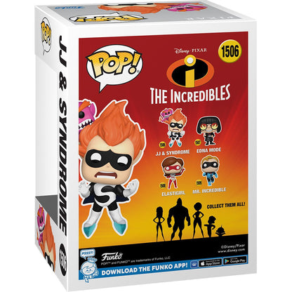 The Incredibles 20Th Anniversary Jj And Syndrome Funko Pop 1506