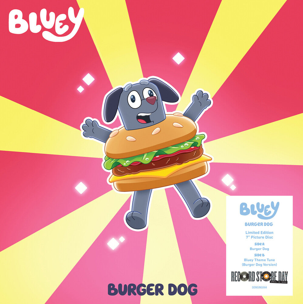 Bluey - Burger Dog / Bluey Theme Extended (Burger Dog Version) [RSD 2025] [New Vinyl]