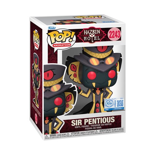 Hazbin Hotel Sir Pentious Funko Pop! Vinyl Figure #2243