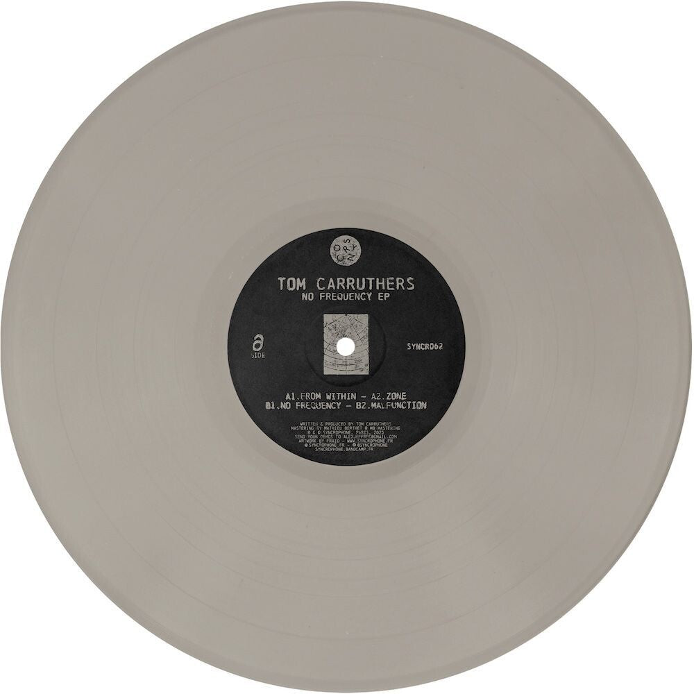 Tom Carruthers - No Frequency [Colored Vinyl] (Ep) (Gry) [New Vinyl]
