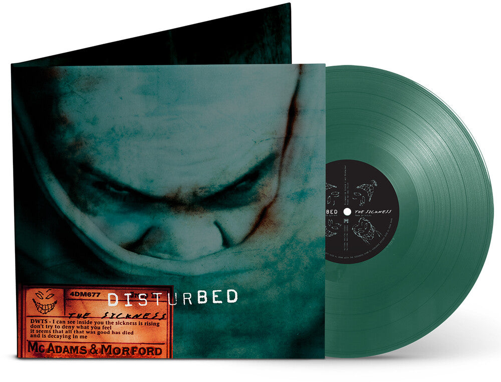 Disturbed - The Sickness (25th Anniversary Edition) -  [Green LP] [New Vinyl]