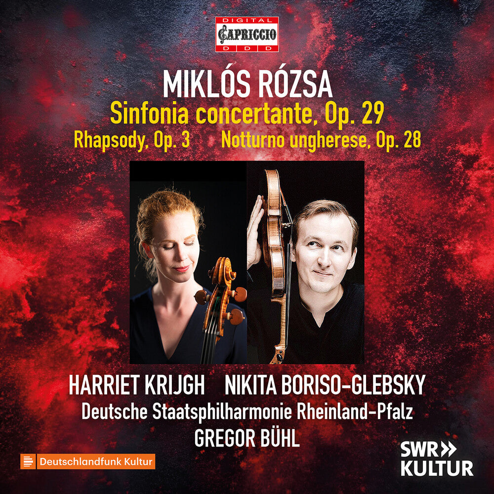 Rozsa - Miklos Rozsa: Sinfonia Concertante: Rhapsody For Music CD