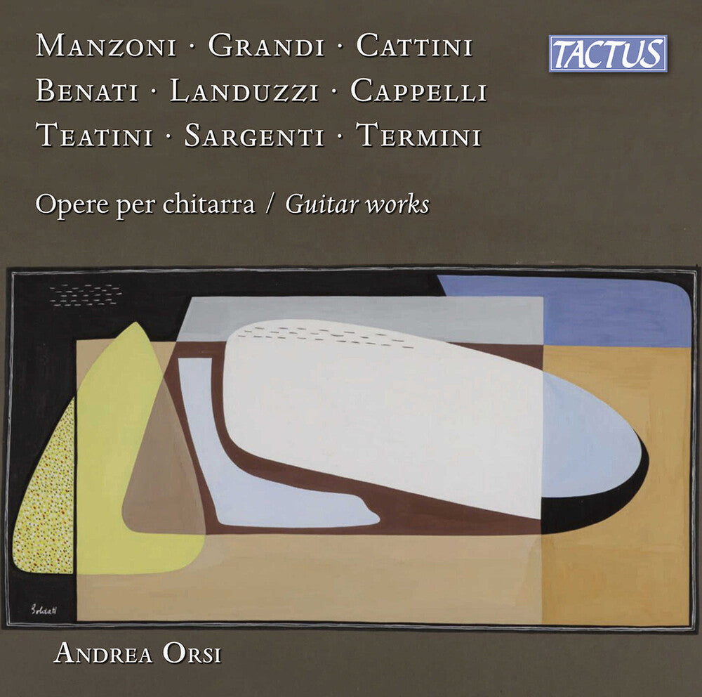 Benati / Cappelli / Cattini - Opere Per Chitarra [CD] [New CD]