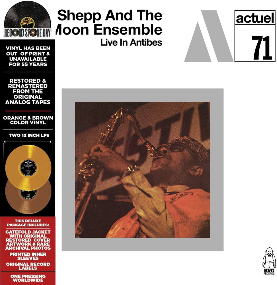 Archie Shepp  & Full Moon Ensemble - Complete Live In Antibes (Rsd) (Brwn) [Colored Vinyl] (Org) [New Vinyl]