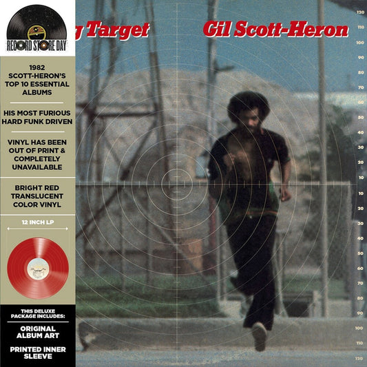 Scott-Gil Heron - Moving Target (Rsd) [Colored Vinyl] (Red) [Record Store Day] [New Vinyl]