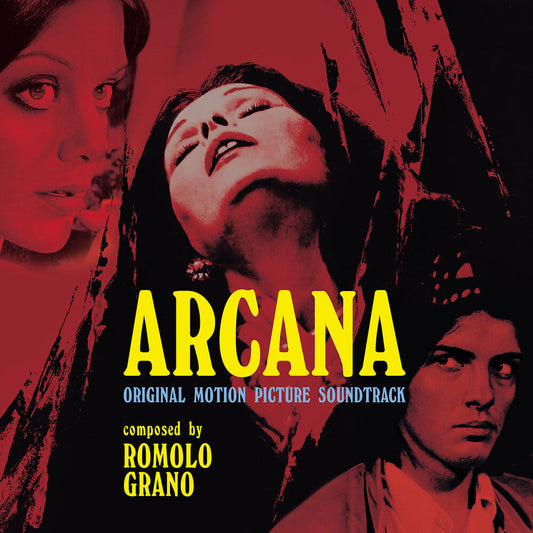 Romolo Grano  (Colv) (Ltd) (Red) (Ita) - Arcana - O.S.T. - Ltd Clear Red Vinyl [Colored Vinyl] [Limited Edition] [New Vinyl]