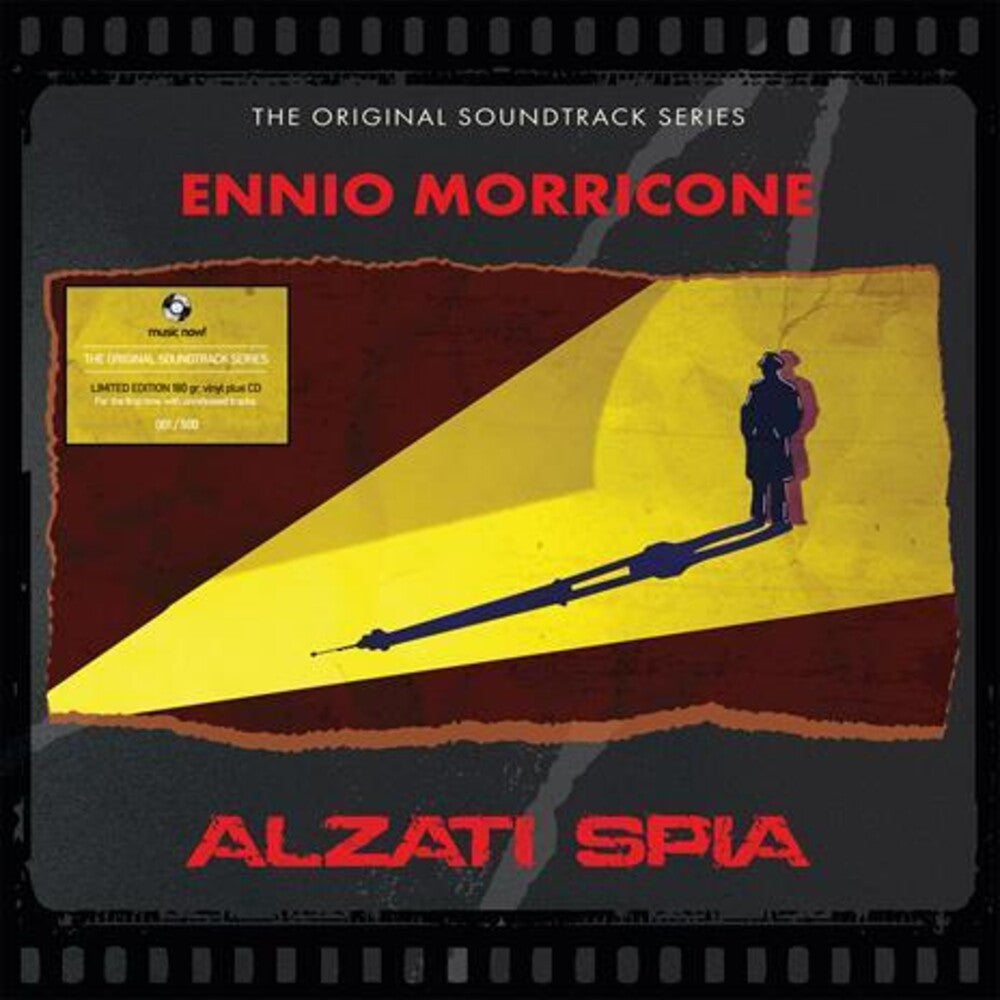 Ennio Morricone  (W/Cd) (Colv) (Ltd) (Ogv) (Ylw) - Alzati Spia - O.S.T. - Transparent Yellow Vinyl [LP] Vinyl Record