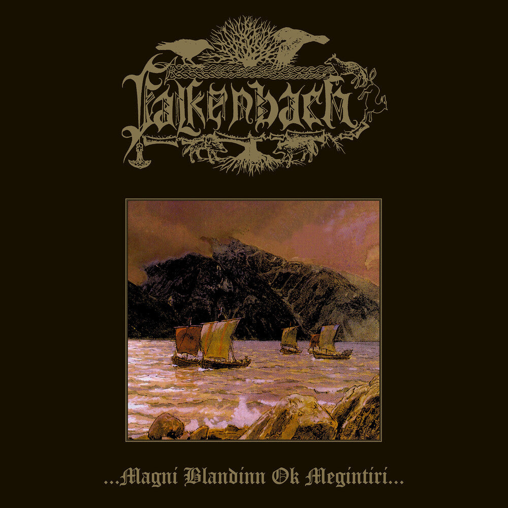 Falkenbach - Magni Blandinn Ok Megintiri - Yellow/Black [LP] [New Vinyl]