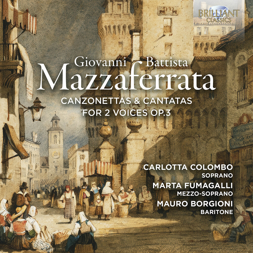 Mazzaferrata / Instrumental Ensemble - Canzonettas & Cantatas For 2 Voices Op. 3 [CD] [New CD]