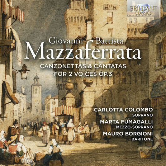 Mazzaferrata / Instrumental Ensemble - Canzonettas & Cantatas For 2 Voices Op. 3 [CD] [New CD]