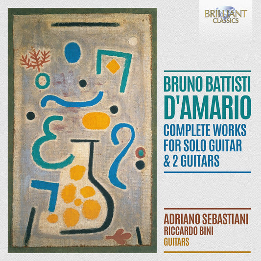 D'amario / Sebastiani - Complete Works For Guitar Solo & Two Guitars [CD] [New CD]