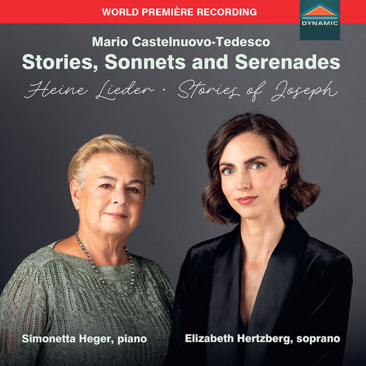Castelnuovo-Tedesco / Browning / Hertzberg - Stories Sonnets & Serenades / Stories Of Joseph [CD] [New CD]