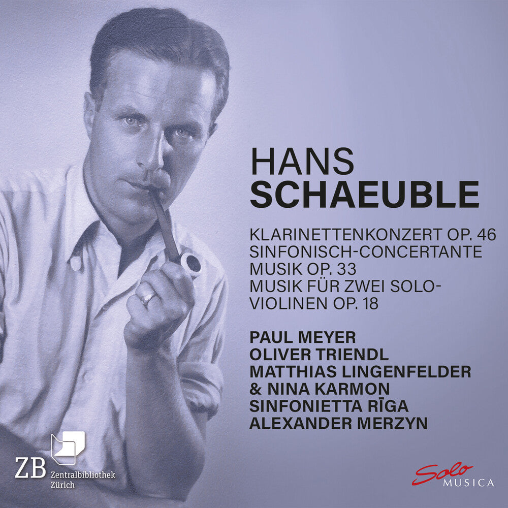 Schaeuble / Riga - Klarinettenkonzert Op. 46 Sinfonisch-Concertante [CD] [New CD]
