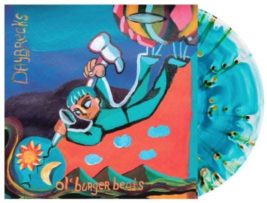Ol' Burger Beats - Daybreaks -  [Ghostly Sea Blue w/Black & Green Splatter LP] [New Vinyl]