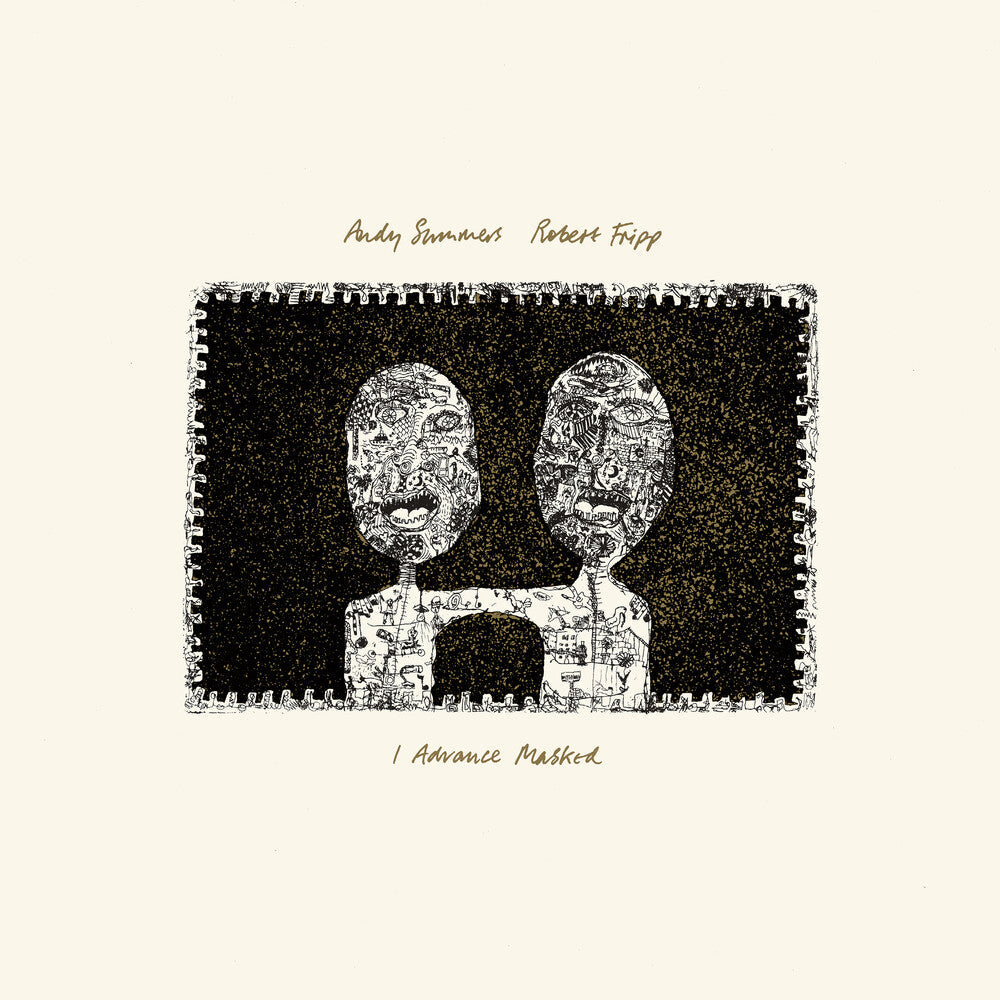 Summers, Andy / Fripp, Robert - Advance Masked (2024 David Singleton Mix) - 200gm Vinyl [LP] [New Vinyl]