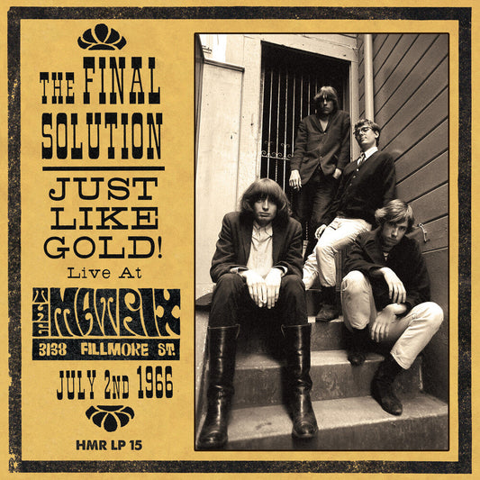 Final Solution - Just Like Gold: Live At The Matrix 1966 [LP] [New Vinyl]