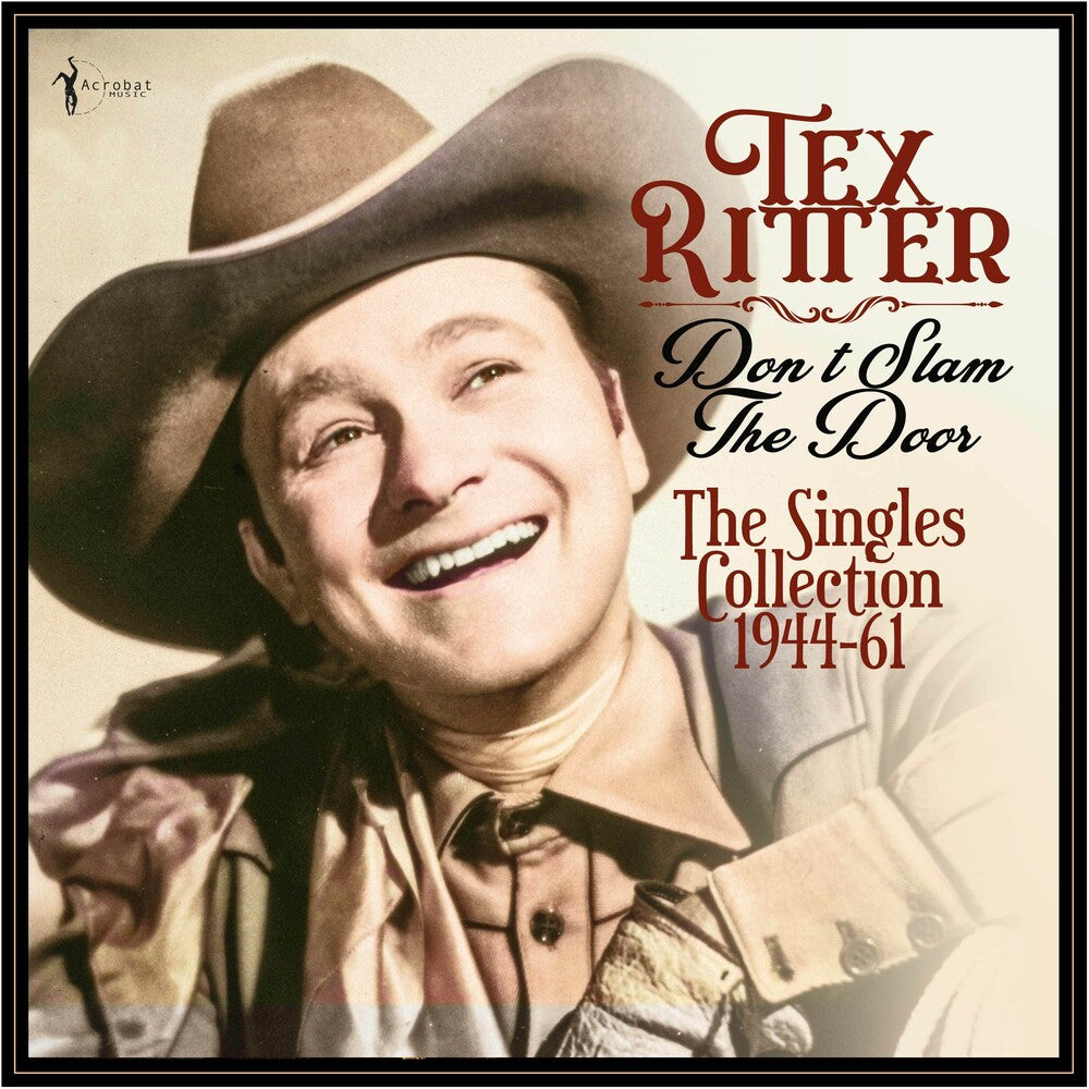 Tex Ritter - Don't Slam The Door: Singles Collection 1944-61 [LP] [New Vinyl]