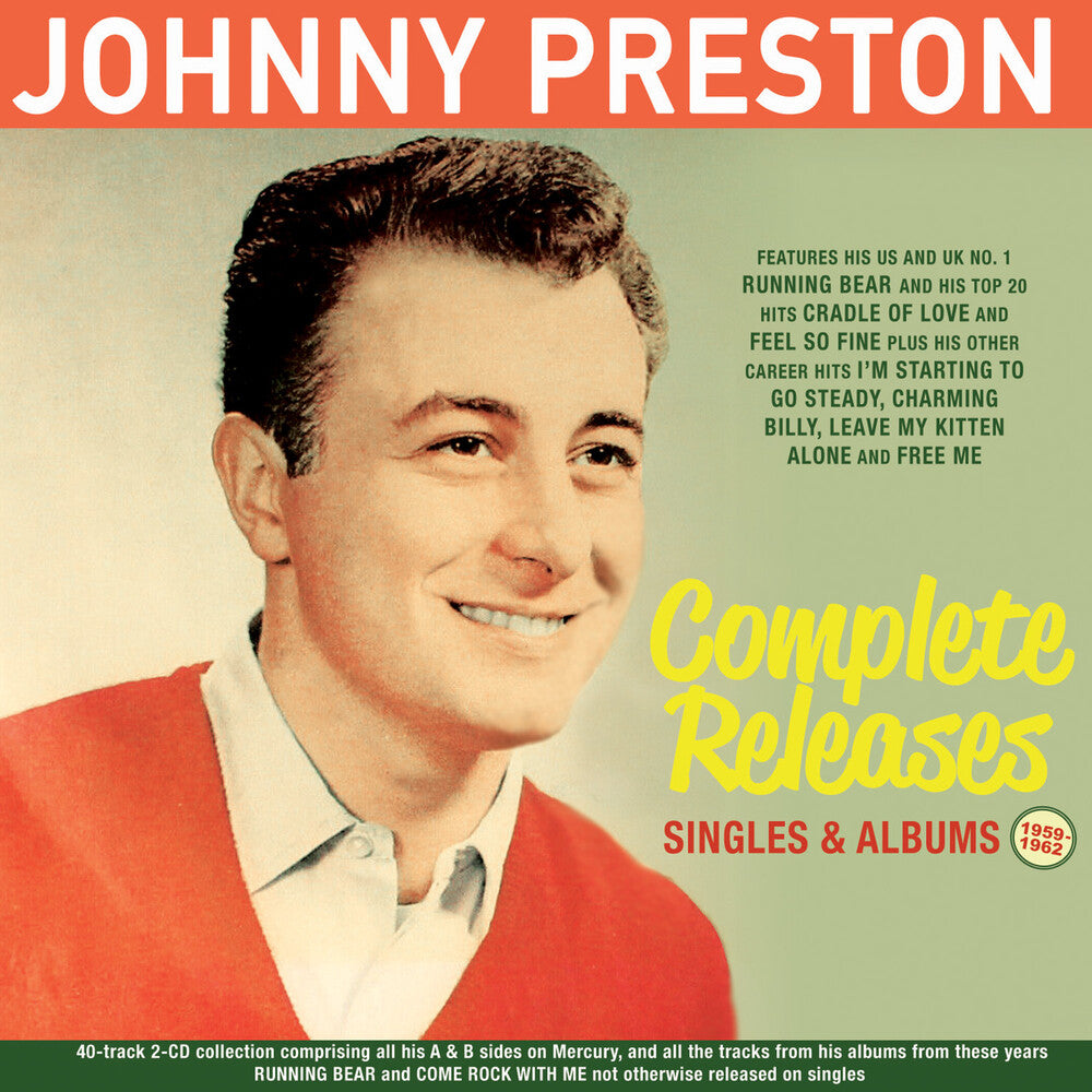 Johnny Preston - Complete Releases: Singles & Albums 1959-62 [CD] [New CD]