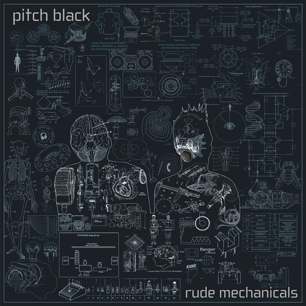 Pitch Black - Rude Mechanicals [LP] [New Vinyl]