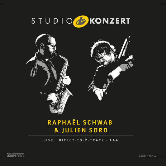Raphael Schwab  / Soro,Julien - Studio Konzert [LP] [New Vinyl]