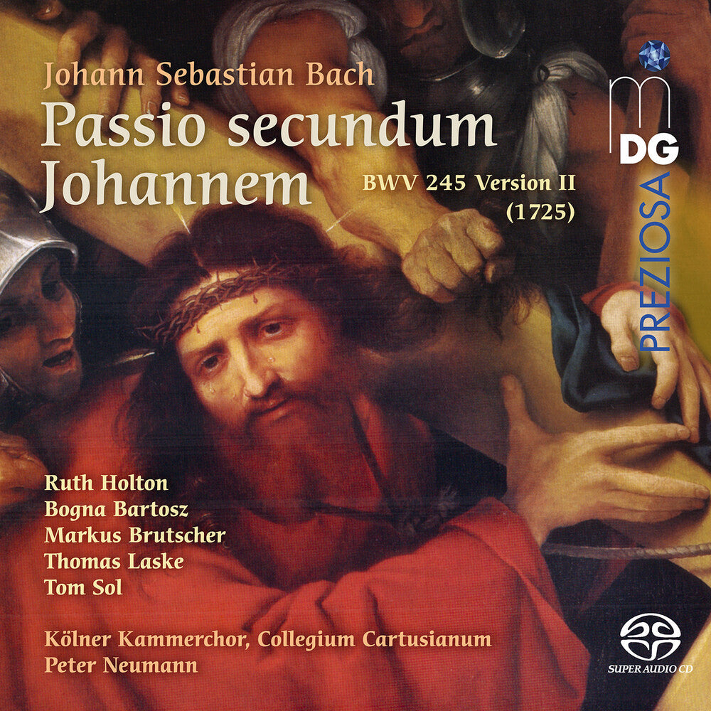 Cartusianum / Cologne Chamber Choir - St. John Passion 1725 Version [CD] [New CD]