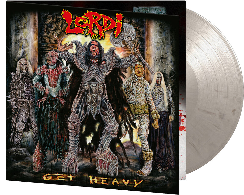 Lordi - Get Heavy (Blk) [Colored Vinyl] [180 Gram] (Wht) [New Vinyl]
