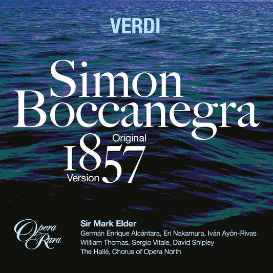 Mark Elder - Verdi: Simon Boccanegra (Original 1857 Version) [CD] [New CD]
