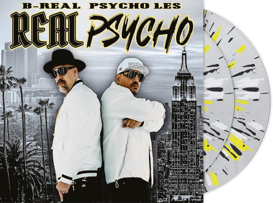 B-Real & Psycho Les - Real Psycho - Deluxe Limited Edition (Blk) [Clear Vinyl] [New Vinyl]