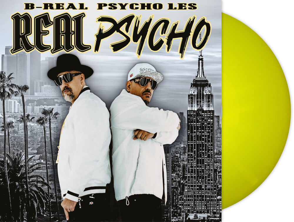 B-Real & Psycho Les - Real Psycho - Limited Edition [Limited Edition] (Ylw) [Indie Exclusive] [New Vinyl]
