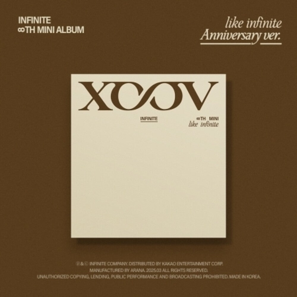 Infinite - Like Infinite - Anniversary Version (Post) (Stic) [CD]