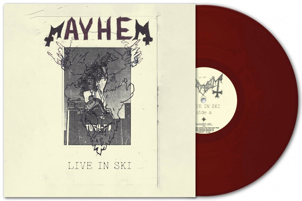 Mayhem - Live In Ski [Colored Vinyl] (Ofgv) (Red) (Etch) (Uk) [New Vinyl]