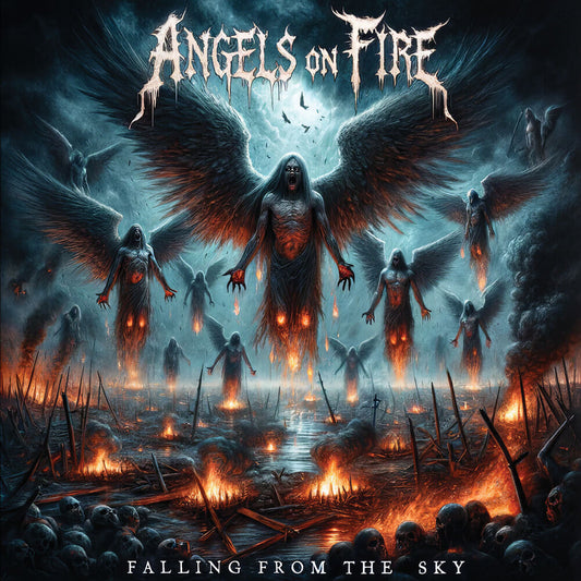 Angels On Fire - Falling From The Sky [CD] [New CD]