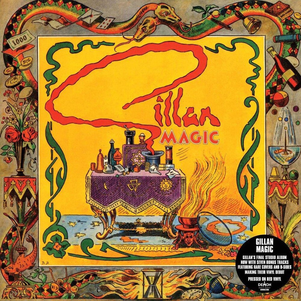 Gillan - Magic [Colored Vinyl] (Ofgv) (Red) (Exp) (Uk) [New Vinyl]