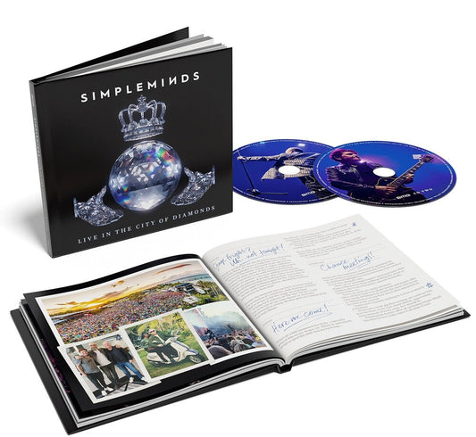 Simple Minds - Live In The City Of Diamonds [2 CD Media Book] [New CD]