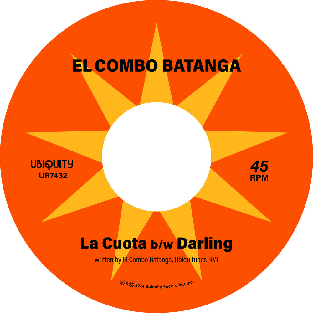 El Combo Batanga - La Cuota b/w Darling [7" Vinyl] [New Vinyl]