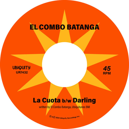 El Combo Batanga - La Cuota b/w Darling [7" Vinyl] [New Vinyl]