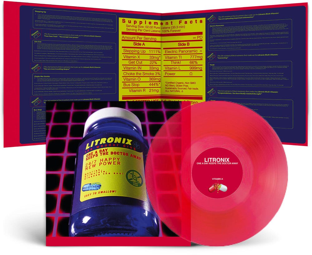 Litronix - One a Day Keeps the Doctor Away - Red [LP] [New Vinyl]