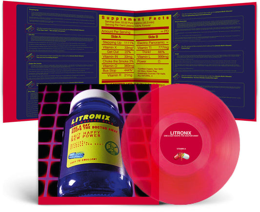 Litronix - One a Day Keeps the Doctor Away - Red [LP] [New Vinyl]