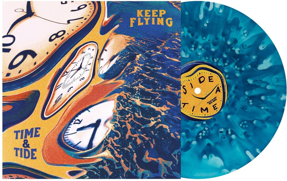Keep Flying - Time & Tide [Indie Exclusive, Colored Vinyl, Blue] [New Vinyl]