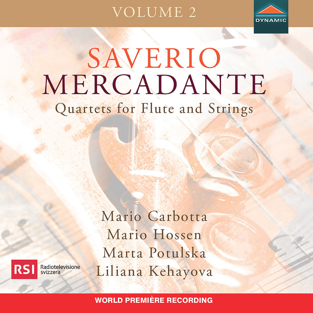 Carbotta / Hossen - Saverio Mercadante Quartets For Flute & Strings [CD] [New CD]