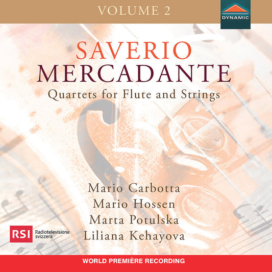 Carbotta / Hossen - Saverio Mercadante Quartets For Flute & Strings [CD] [New CD]