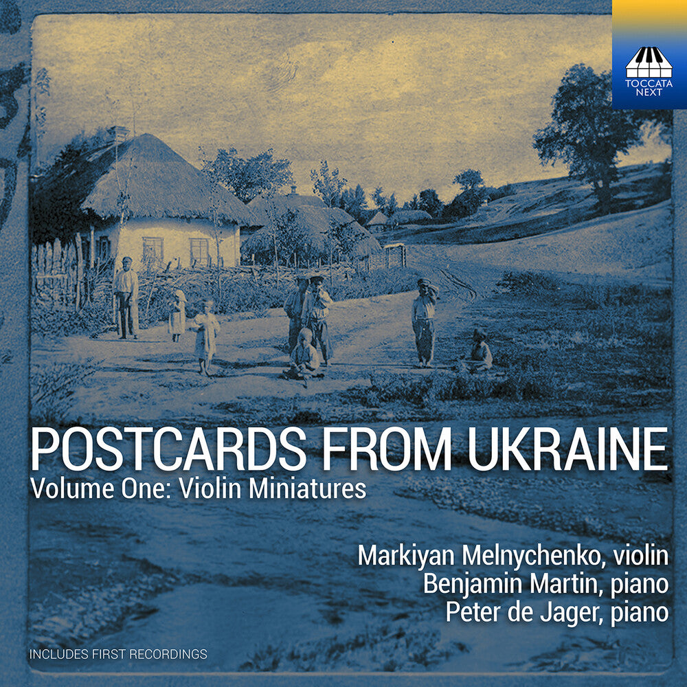 Melnychenko / Jager - Postcards From Ukraine Vol. 1 - Violin Miniatures [CD] [New CD]